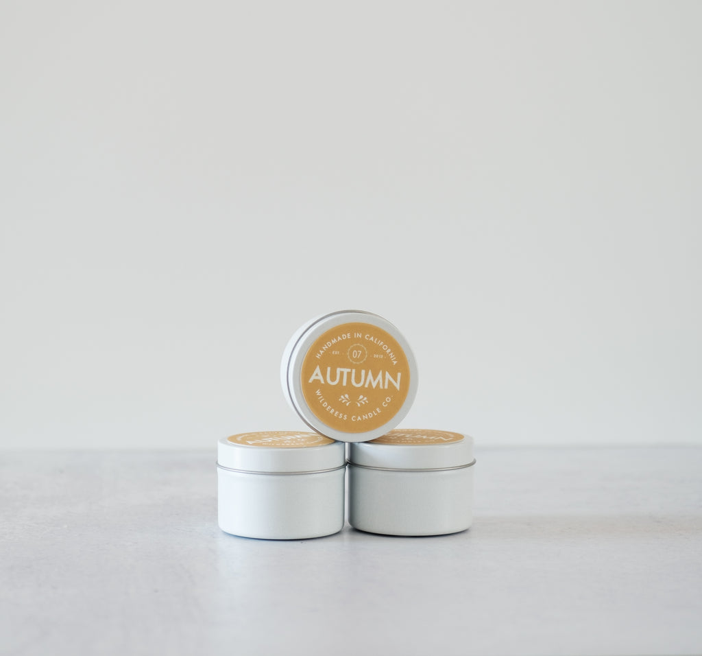 Autumn Tin Soy Candle