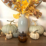 Amber Pumpkin Candle