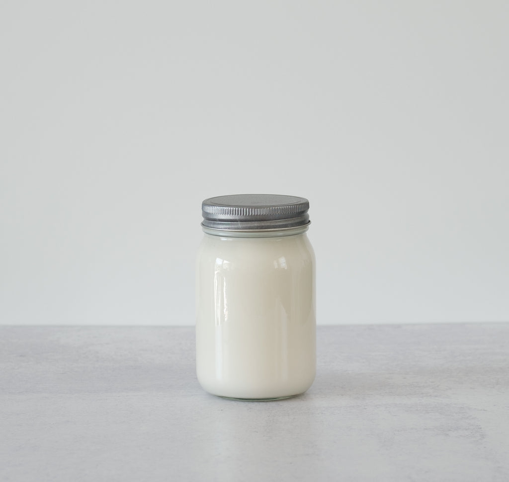 *Unscented* Soy Candle