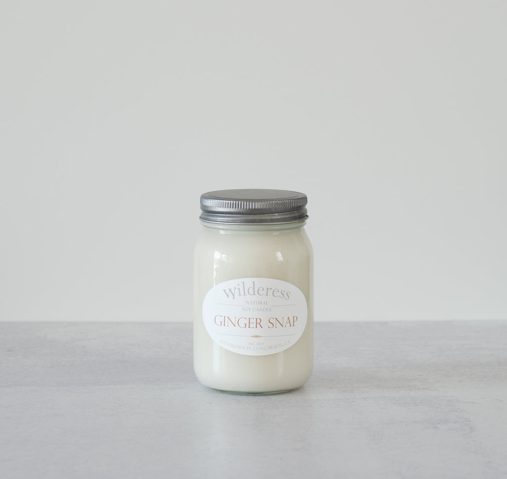 Ginger Snap Soy Candle