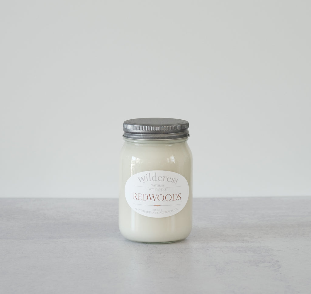 Redwoods Soy Candle – Queer Candle Co.