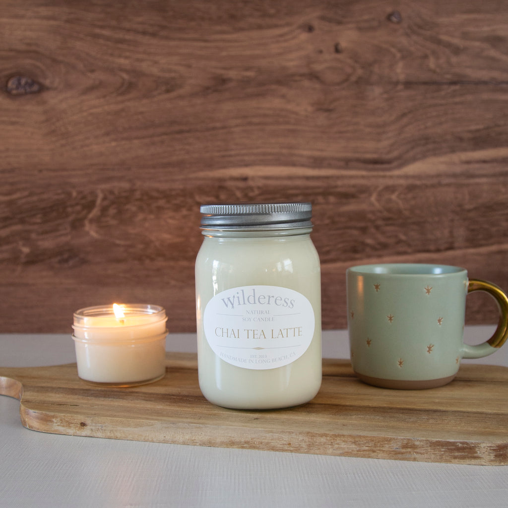 Chai Tea Latte Soy Candle