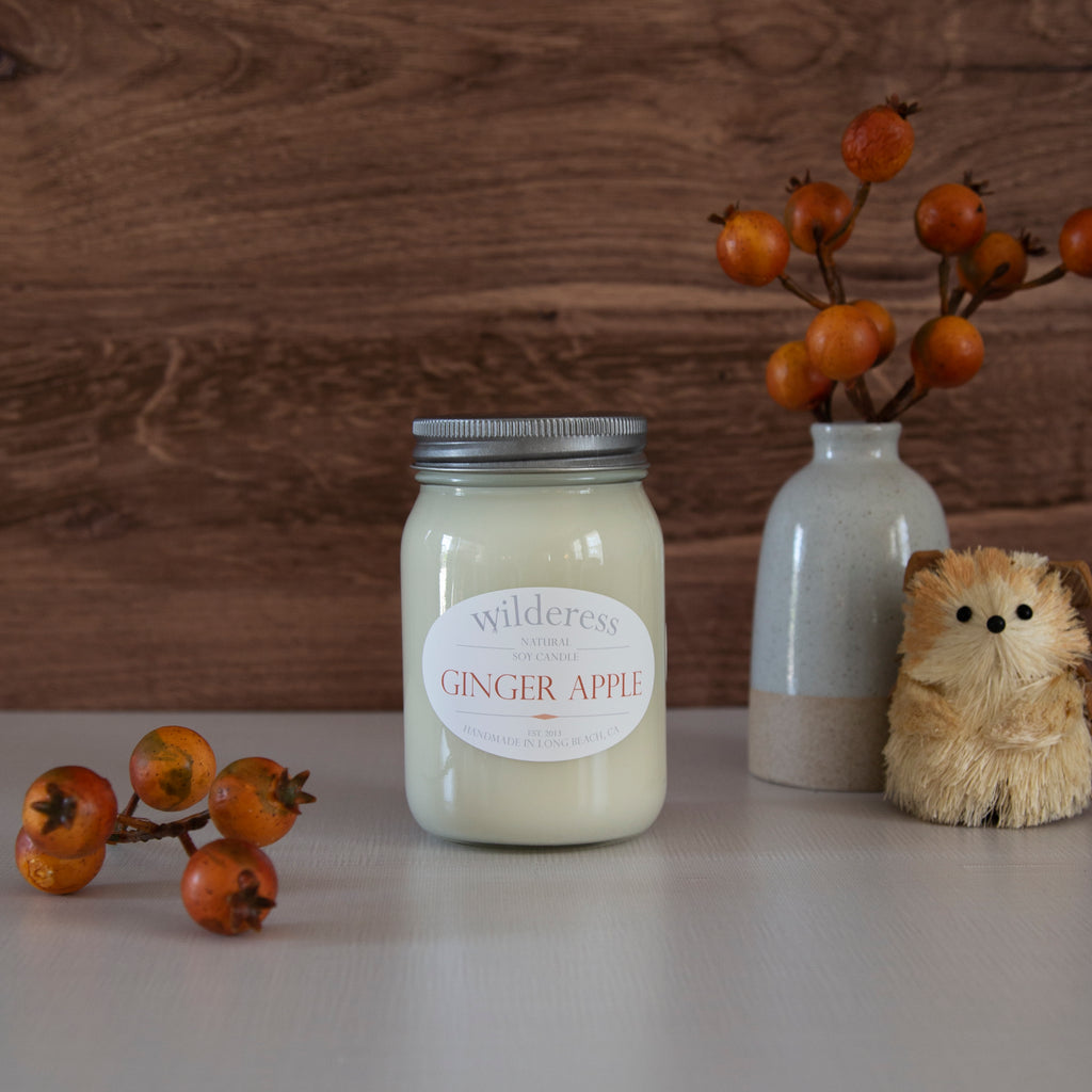 Ginger Apple Soy Candle